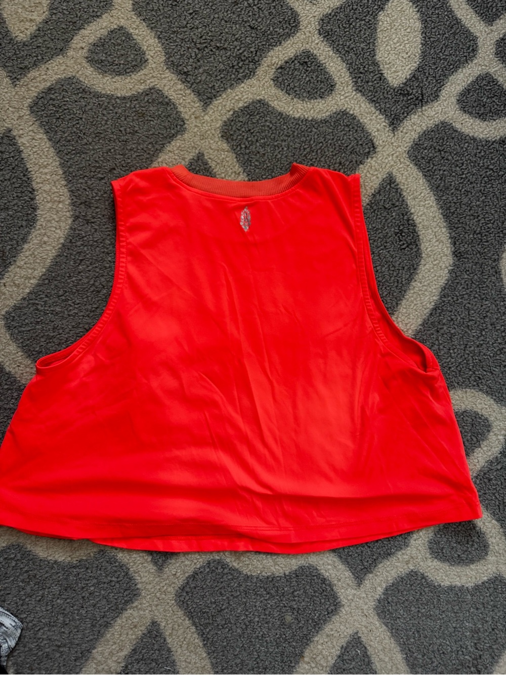 FP Movement by Free People Red Sleeveless Crop Tank